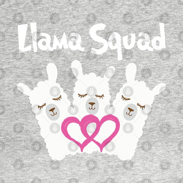 Llama Squad Llama Lovers by AttieParetti87